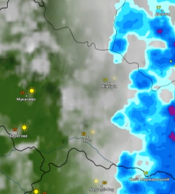 В Закарпаття йде жара вже завтра до +25 градусів