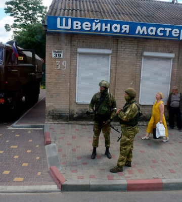 У Мелітополі п&#039;яні російські військові відкрили вогонь по ФСБ та окупаційній поліції