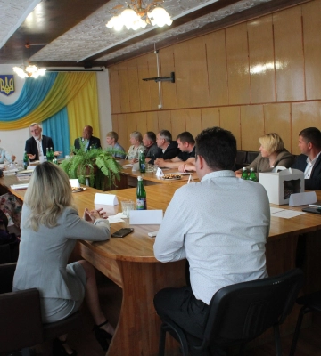 Великобичківську тергромаду відвідали представники Проєкту USAID «Говерла»