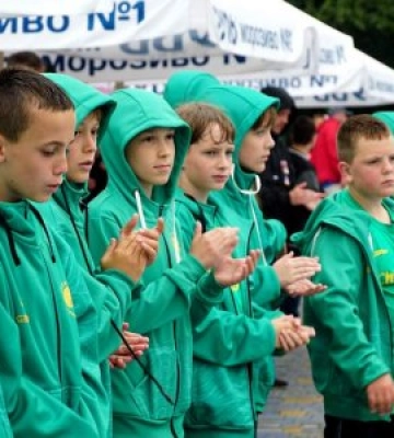Нагородження переможців чемпіонату України з водного поло відбулося сьогодні в Ужгороді.