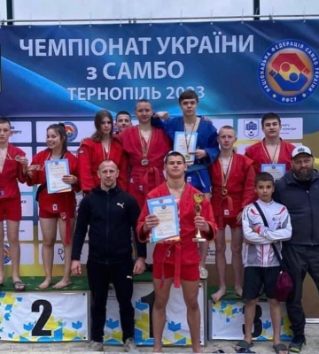 Рівняни привезли нагороди з чемпіонату України з пляжного самбо