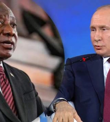 Делегація ПАР прибула до Петербургу для переговорів з Путіним