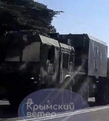 В Севастополе был замечен ракетный комплекс Бал