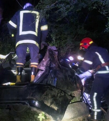 У Дніпрі на Криворізькому шосе легковик влетів у дерево: загинула жінка