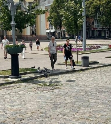Біля театру Гоголя у Полтаві сьогодні запрацює система захисту пішоходів