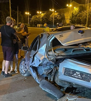 У центрі Полтави сталася масштабна  ДТП (оновлюється)