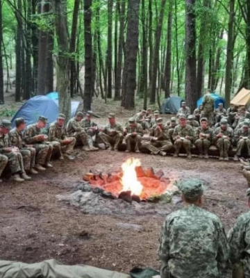 Ліцеїсти на Рівненщині провели табірний збір