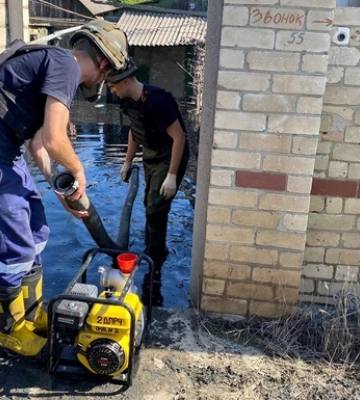 На півдні України підтопленим залишається 41 населений пункт – ДСНС