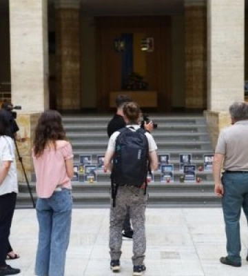 Закарпатські журналісти провели акцію за загиблими колегами та звернулися до Верховної Ради України
