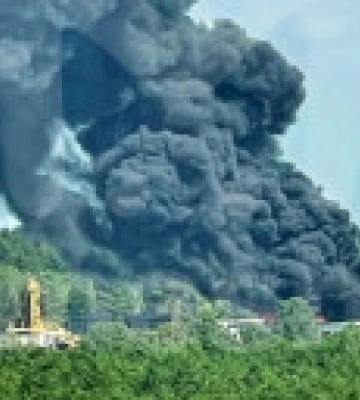 У брянську в рф загорівся госпіталь для ветеранів