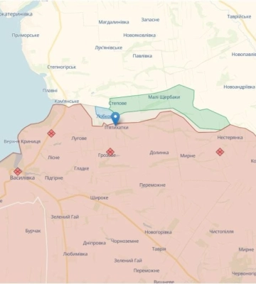 Російські окупанти повідомили, що у Запорізькій області Сили оборони звільнили село П’ятихатки