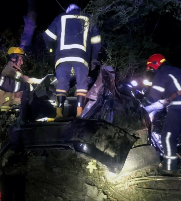 У Дніпрі на Криворізькому шосе легковик влетів у дерево: загинула жінка (ФОТО)