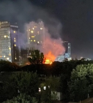 В Одесі загорівся санаторій