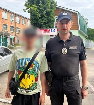 У Ромнах розшукали неповнолітнього юнака