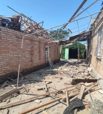 У Нікополі внаслідок російського обстрілу пошкоджені два об’єкти критичної інфраструктури, - ОВА. ФОТО