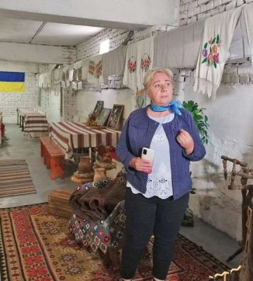 У центрі профтехосвіти на Волині облаштували укриття в етностилі