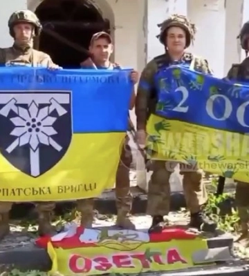 «Рашисти тікали». Українські військові показали відео зі звільнених П’ятихаток