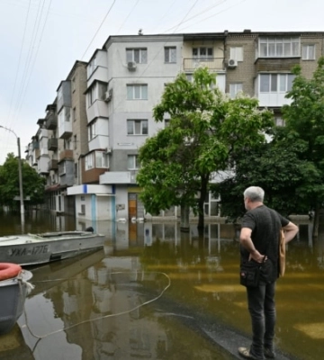 На Херсонщині ще підтоплені п&#039;ять населених пунктів на правому березі і 17 — на лівому