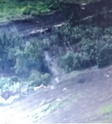 В 47 ОМБр показали, как уничтожают вражеские танки с помощью дронов