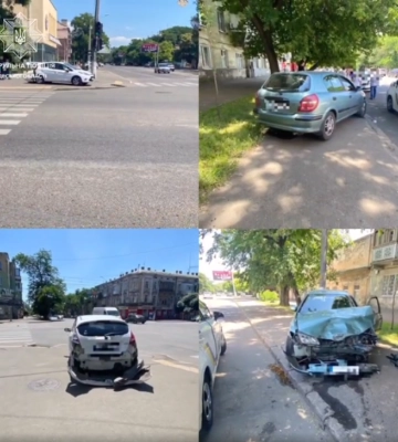 В Одесі сталося дві аварії з потерпілими