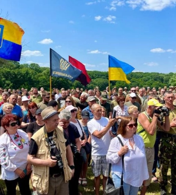 На Чигиринщині вшанували холодноярців та захисників нинішньої війни