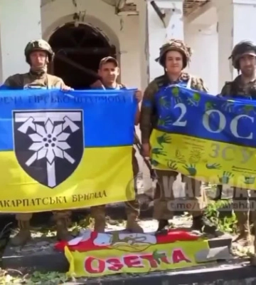 Залужный показал кадры освобождения Пятихаток Запорожской области. ВИДЕО