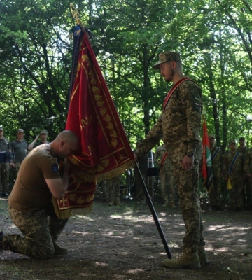 Іде на іншу посаду: командир волинської бригади попрощався з побратимами