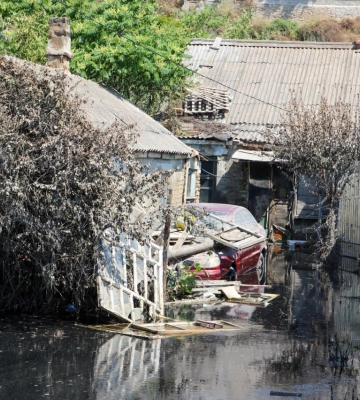 На Херсонщині рівень води знизився до 48 см