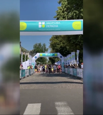 У Полтаві провели фізкультурно-оздоровчий захід «Активні парки — забіг Полтавщина»