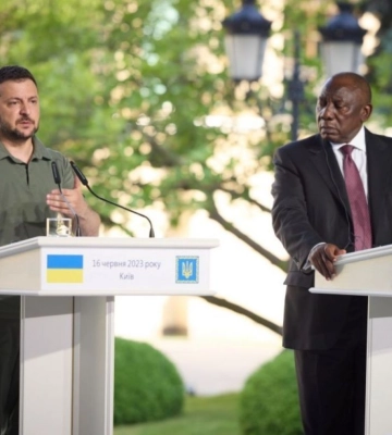 Без шансів на успіх. Як місія з Африки возила свій &quot;мирний план&quot; до Зеленського та Путіна