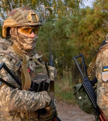 Полтавська бригада тероборони підірвала БМП окупантів (відео)