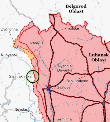 ISW  заявляет, что войска РФ добились успехов в районе Купянска (карта)