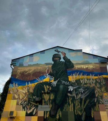 У столиці відкрили мурал «Запорізькому меснику»