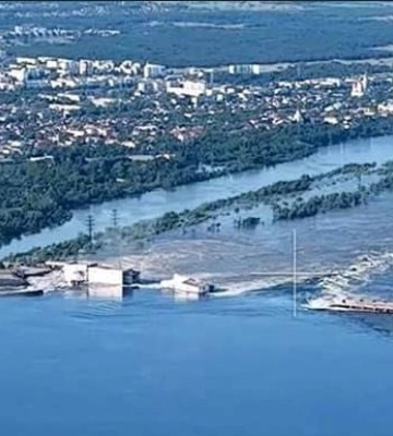 Подрыв Каховской ГЭС: в Херсонской ОВА в деталях рассказали о последствиях