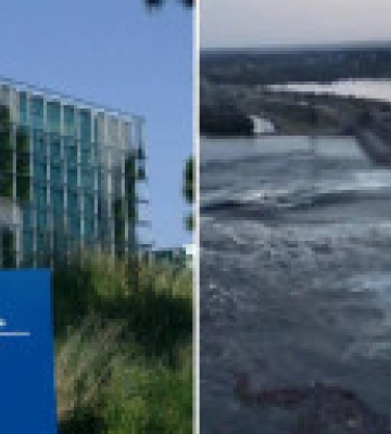 Подрыв дамбы Каховской ГЭС: Украина проинформировала прокурора МУС Хана