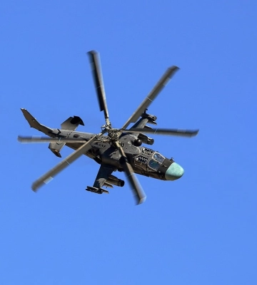 На Донеччині збили російський гвинтокрил Ка-52