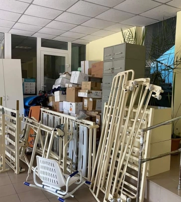 Делегація з Франції привезла в Умань гуманітарну допомогу