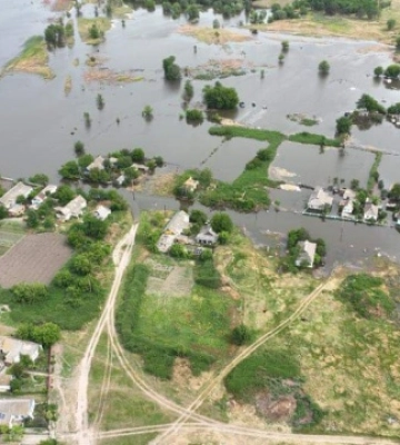 На Миколаївщині ще стоїть вода - підтоплені чотири села