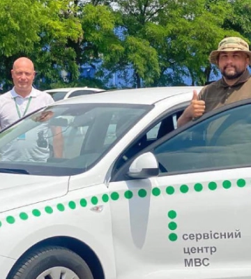 Військовий Артем-Богдан взяв участь у пілотному проєкті МВС