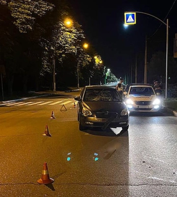У ДТП на Полтавщині легковик збив неповнолітнього хлопця