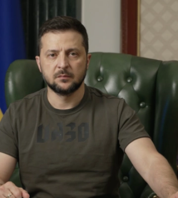 Зеленський обіцяє відповідь російським терористам за удар по рятувальниках у Херсоні