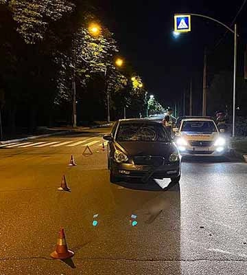 На Полтавщині внаслідок ДТП травмований неповнолітній хлопчик