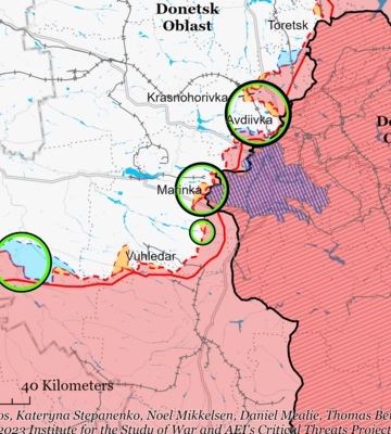 На границе Запорожской области и Донбасса идет тяжелая битва: карта боевых действий ISW