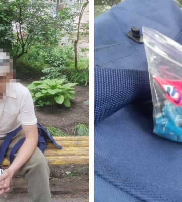 В Харькове патрульным попался «закладчик»