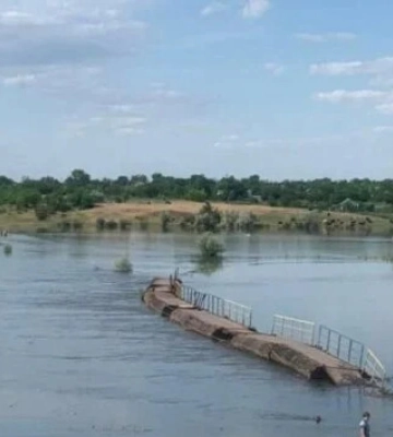 Вода після підриву дамби відступила вже від 32 населених пунктів на Херсонщині