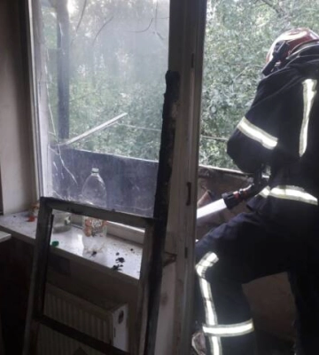 У Кропивницькому з пожежі врятували 75-річну жінку