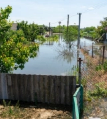В Голопристанській громаді рівень води поступово спадає