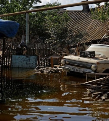 В Голопристанській громаді рівень води поступово спадає