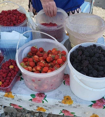 Полуниця відходить, встигніть заморозити. Скільки коштує кілограм у Дніпрі