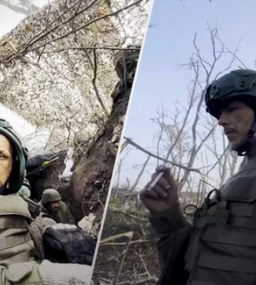 Украинские военные взяли в плен россиян к северу от Бахмута: стоящее видео